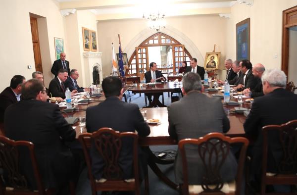 political-party-leaders-discuss-akinci's-proposal-for-joint-natural-gas-management