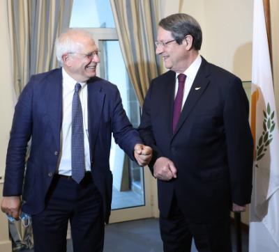 eu-will-contribute-to-efforts-for-resumption-of-cyprus-talks,-borrell-tells-president-anastasiades