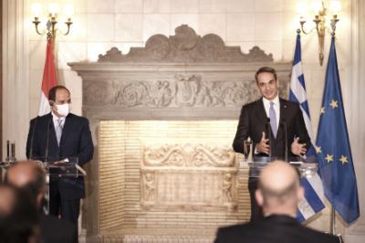 greece-cyprus-egypt-trilateral-cooperation-constitutes-a-foundation-of-peace,-greek-pm-says